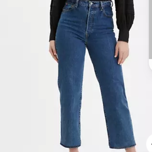 Levi's Ribbed Caged Denim Jeans - Picture 2 of 8